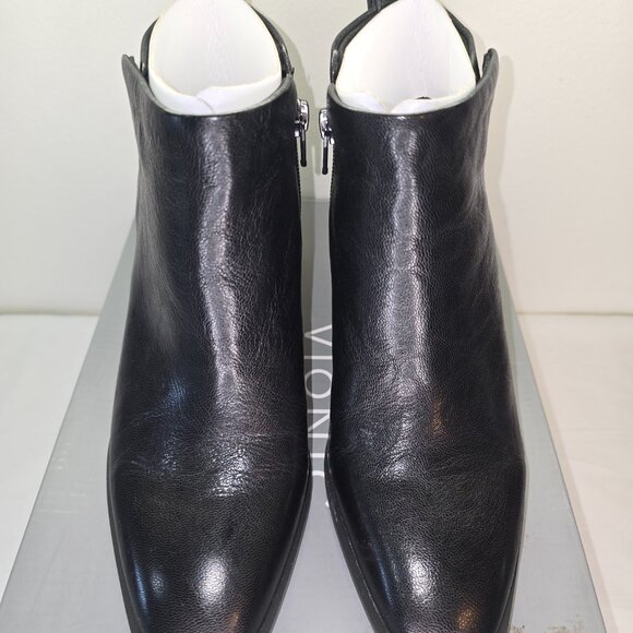 Vionic Lyssa Leather Booties in Black, Women's US Size 7 - Picture 3 of 7